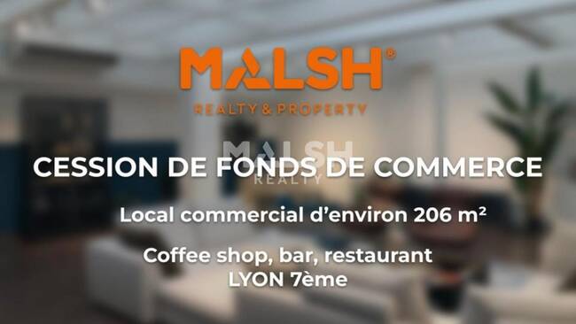 MALSH Realty & Property - Local commercial - Lyon 7° / Gerland - Lyon 7 - 1