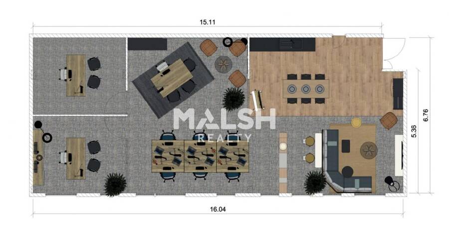 MALSH Realty & Property - Bureau - Lyon 7° / Gerland - Lyon 7 - 14