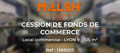 MALSH Realty & Property - Local commercial - Lyon 9° / Vaise - Lyon 9 - 1