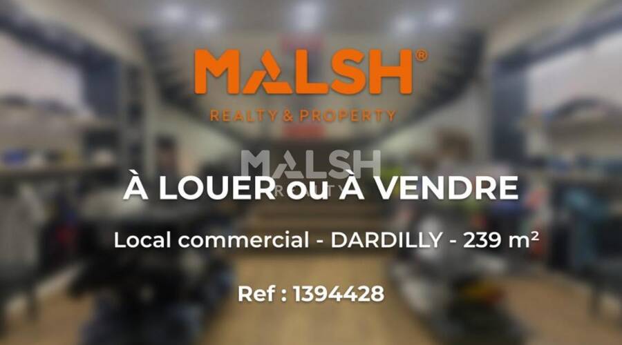 MALSH Realty & Property - Local commercial - Lyon Nord Ouest (Techlid / Monts d'Or) - Dardilly - 1