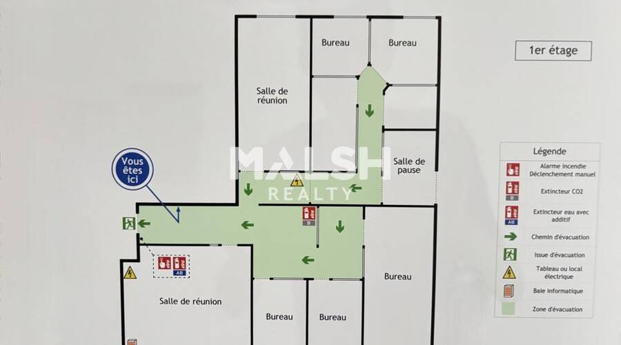 MALSH Realty & Property - Bureau - Lyon Nord Ouest (Techlid / Monts d'Or) - Écully - 9