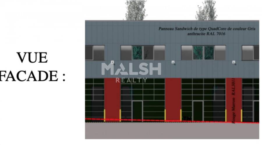MALSH Realty & Property - Local d'activités - Extérieurs NORD (Villefranche / Belleville) - Montmerle-sur-Saône - 17