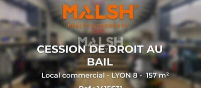 MALSH Realty & Property - Local commercial - Lyon 8°/ Hôpitaux - Lyon 8 - 1