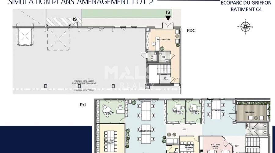 MALSH Realty & Property - Local d'activités - Lyon Nord Est (Rhône Amont) - Décines-Charpieu - 59