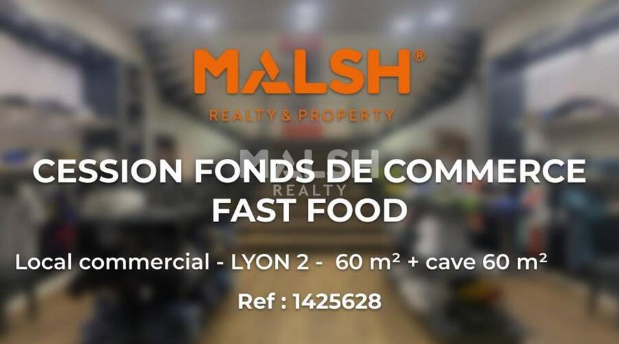 MALSH Realty & Property - Local commercial - Lyon - Presqu'île - Lyon 2 - 1