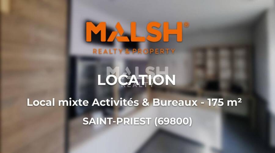MALSH Realty & Property - Local d'activités - Lyon EST (St Priest /Mi Plaine/ A43 / Eurexpo) - Saint-Priest - 1
