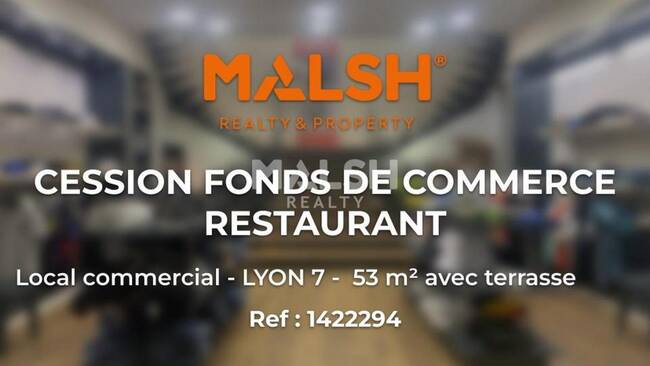 MALSH Realty & Property - Local commercial - Lyon 7° / Gerland - Lyon 7 - 1