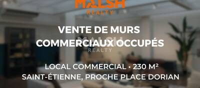 MALSH Realty & Property - Local commercial - Saint-Etienne Métropole - Saint-Étienne - 1