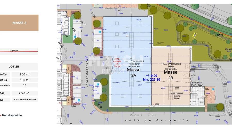 MALSH Realty & Property - Local d'activités - Nord Isère ( Ile d'Abeau / St Quentin Falavier ) - Bourgoin-Jallieu - 13