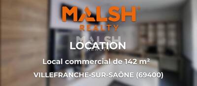 MALSH Realty & Property - Local commercial - Extérieurs NORD (Villefranche / Belleville) - Villefranche-sur-Saône - 1