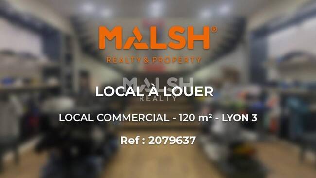 MALSH Realty & Property - Local commercial - Lyon 3 - 1