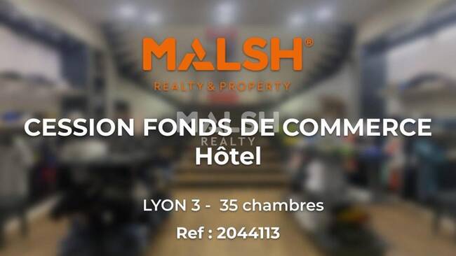MALSH Realty & Property - Local commercial - Lyon 3° / Préfecture / Universités - Lyon 3 - 1