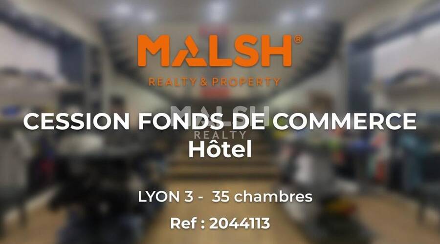 MALSH Realty & Property - Local commercial - Lyon 3° / Préfecture / Universités - Lyon 3 - 1