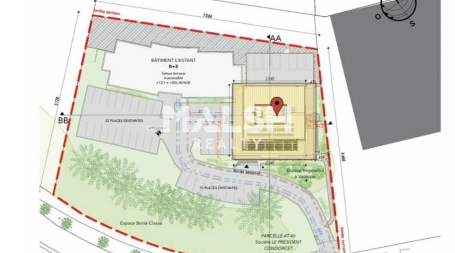 MALSH Realty & Property - Bureau - Lyon Nord Ouest (Techlid / Monts d'Or) - Dardilly - 6