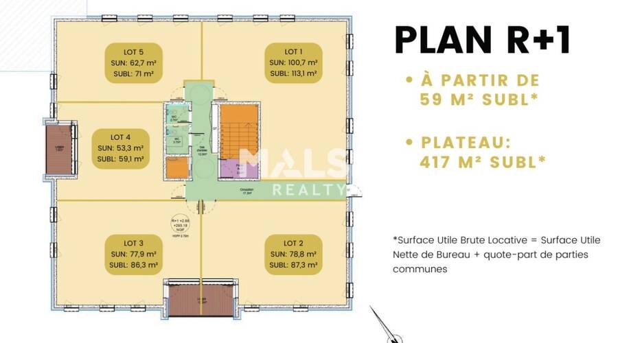 MALSH Realty & Property - Bureau - Lyon Nord Ouest (Techlid / Monts d'Or) - Dardilly - 10