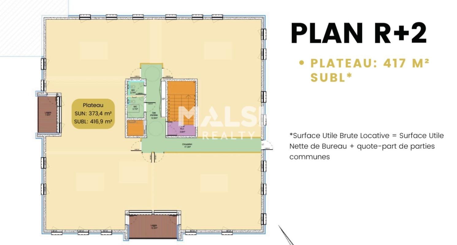 MALSH Realty & Property - Bureau - Lyon Nord Ouest (Techlid / Monts d'Or) - Dardilly - 9