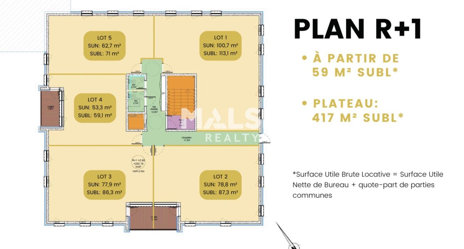 MALSH Realty & Property - Bureau - Lyon Nord Ouest (Techlid / Monts d'Or) - Dardilly - 10