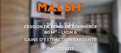 MALSH Realty & Property - Local commercial - Lyon 6° - Lyon 6 - 1