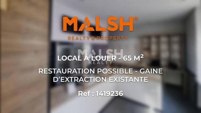 MALSH Realty & Property - Local commercial - Lyon 5° - Lyon 5 - 1