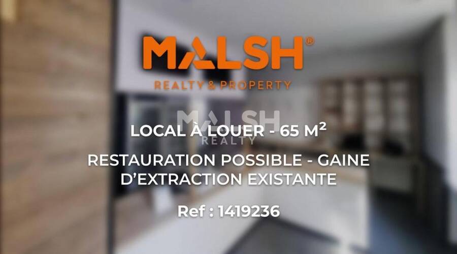 MALSH Realty & Property - Local commercial - Lyon 5° - Lyon 5 - 1