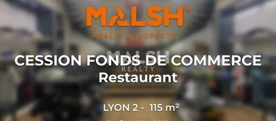 MALSH Realty & Property - Local commercial - Lyon - Presqu'île - Lyon 2 - 1
