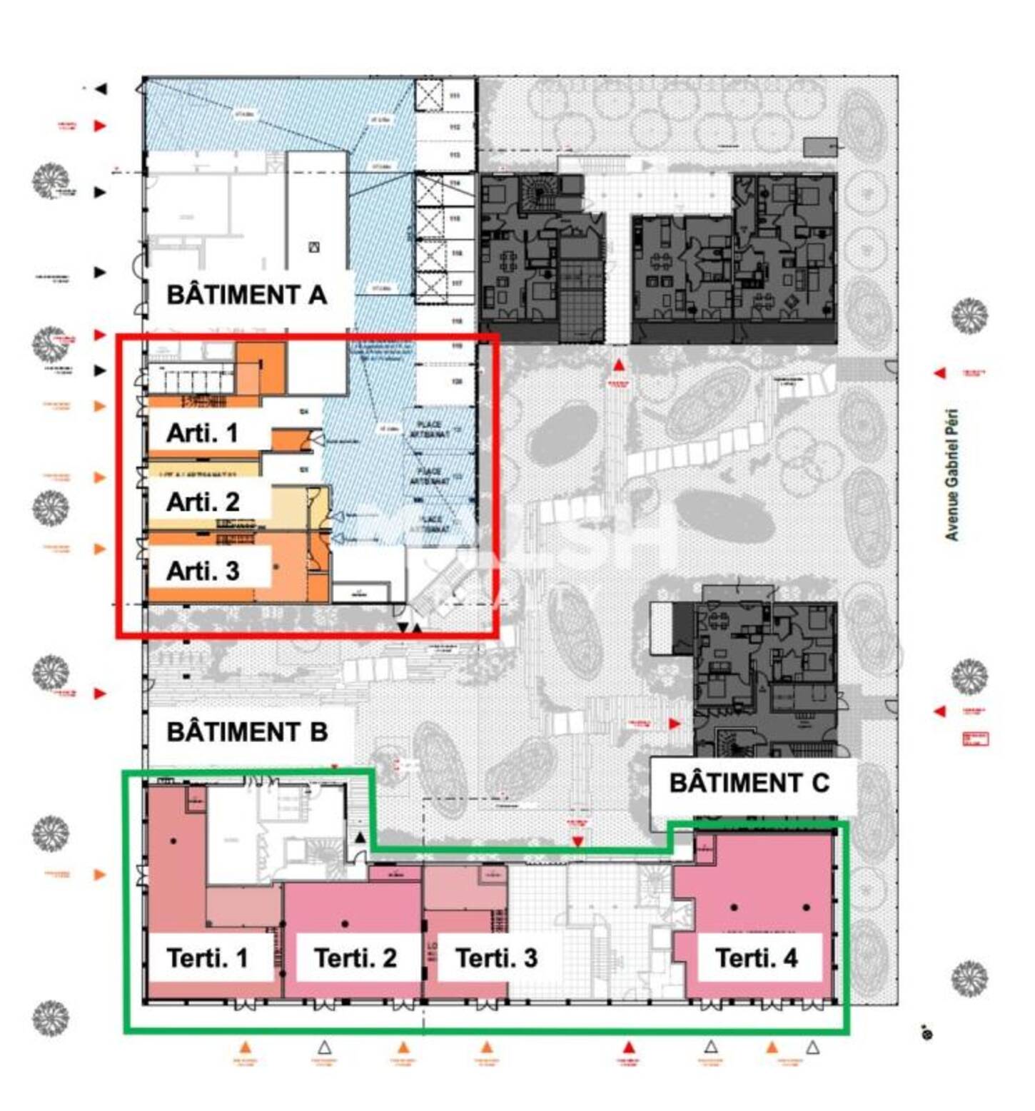 MALSH Realty & Property - Bureau - Carré de Soie / Grand Clément / Bel Air - Vaulx-en-Velin - 2