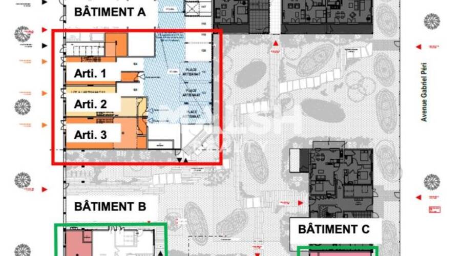 MALSH Realty & Property - Bureau - Carré de Soie / Grand Clément / Bel Air - Vaulx-en-Velin - 2