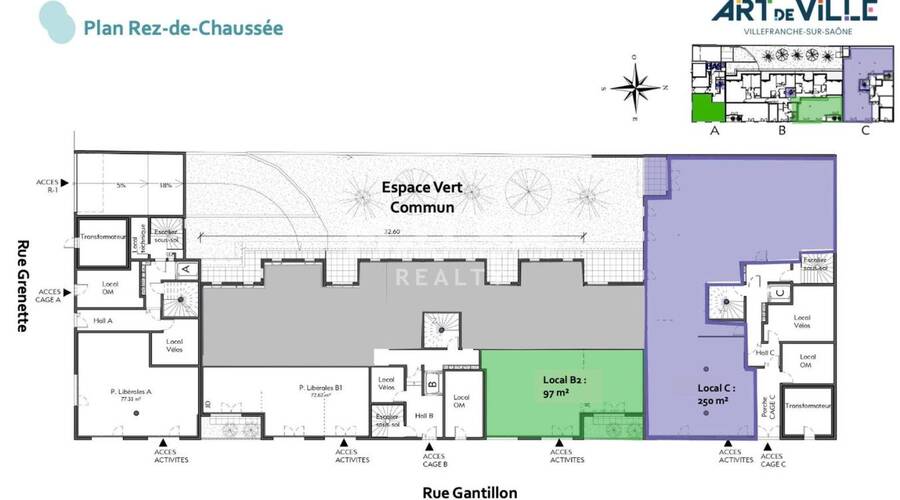 MALSH Realty & Property - Bureau - Extérieurs NORD (Villefranche / Belleville) - Villefranche-sur-Saône - 8