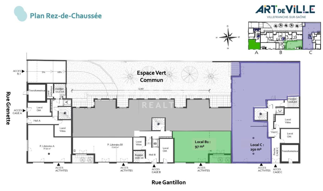 MALSH Realty & Property - Bureau - Extérieurs NORD (Villefranche / Belleville) - Villefranche-sur-Saône - 8