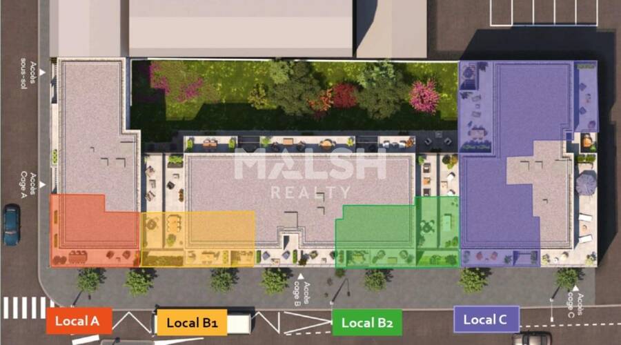 MALSH Realty & Property - Bureau - Extérieurs NORD (Villefranche / Belleville) - Villefranche-sur-Saône - 9