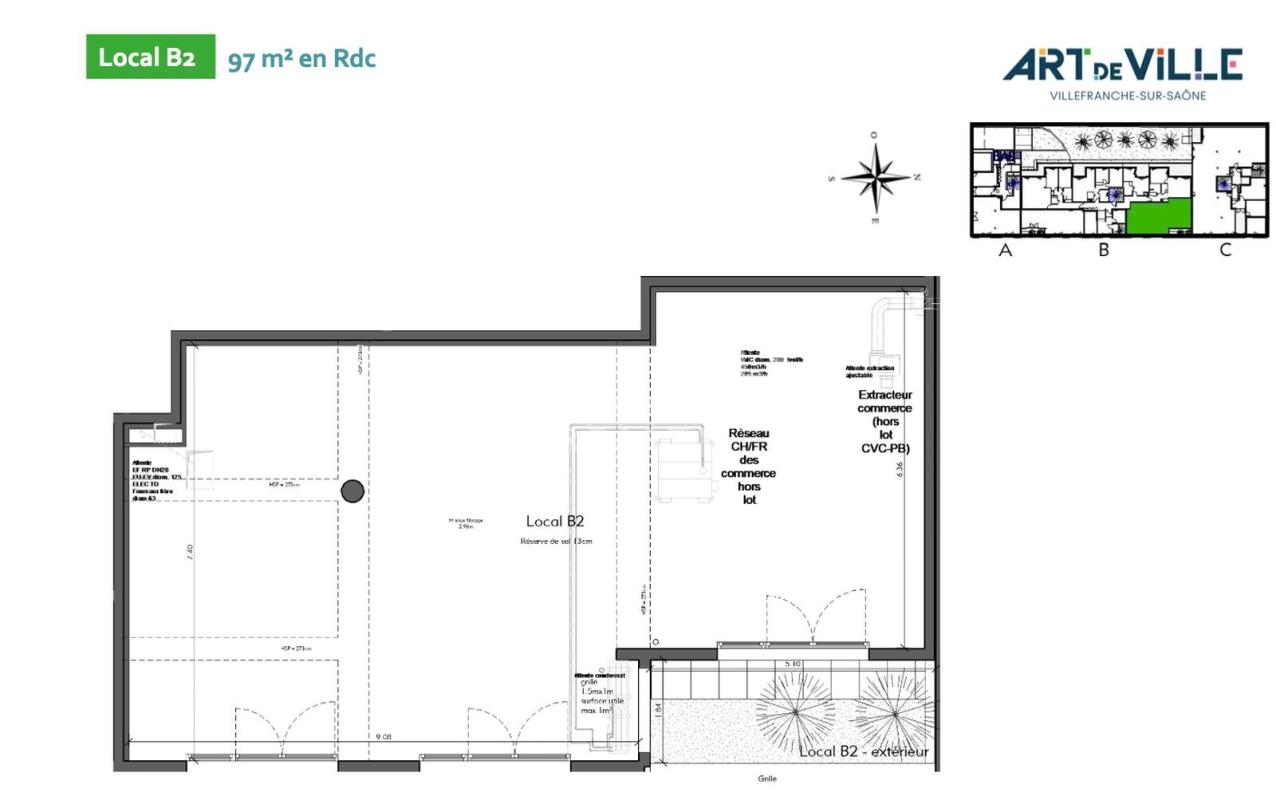 MALSH Realty & Property - Bureau - Extérieurs NORD (Villefranche / Belleville) - Villefranche-sur-Saône - 10