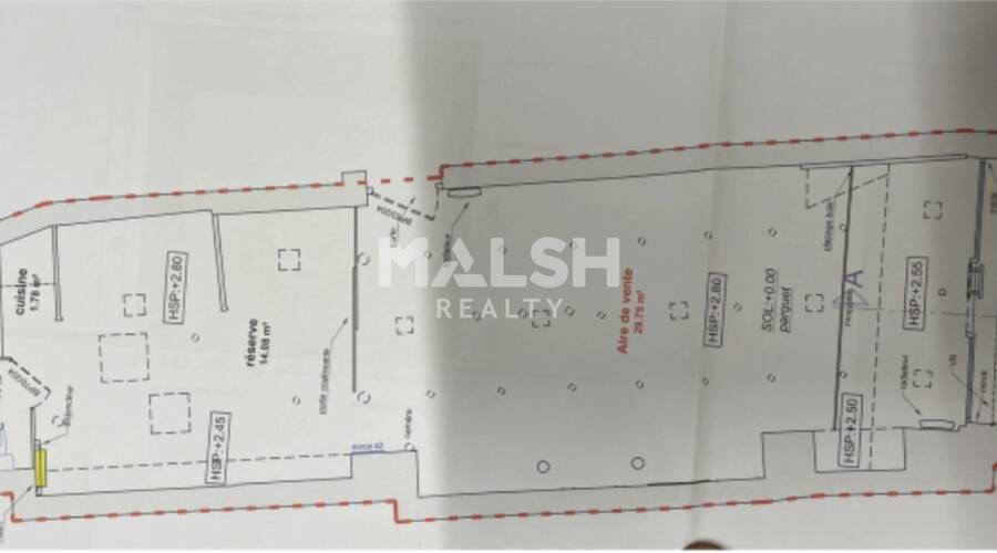 MALSH Realty & Property - Local commercial - Lyon - Presqu'île - Lyon 2 - 4