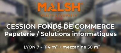 MALSH Realty & Property - Local commercial - Lyon 7° / Gerland - Lyon 7 - 1