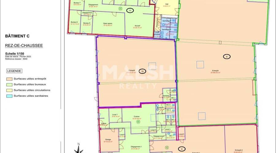 MALSH Realty & Property - Local d'activités - Carré de Soie / Grand Clément / Bel Air - Villeurbanne - 5