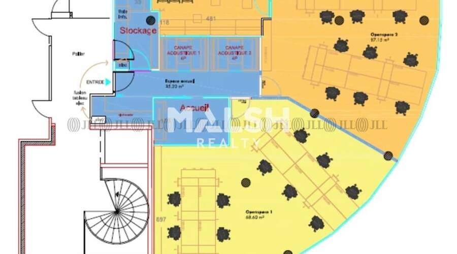 MALSH Realty & Property - Bureau - Lyon 9° / Vaise - Lyon 9 - 2
