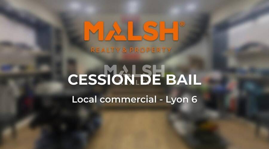 MALSH Realty & Property - Local commercial - Lyon 6° - Lyon 6 - 1