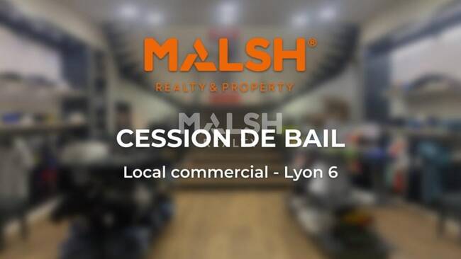 MALSH Realty & Property - Local commercial - Lyon 6° - Lyon 6 - 1