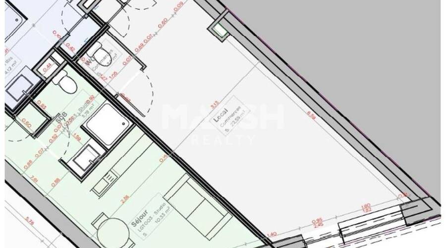 MALSH Realty & Property - Local commercial - Lyon EST (St Priest /Mi Plaine/ A43 / Eurexpo) - Bron - 3