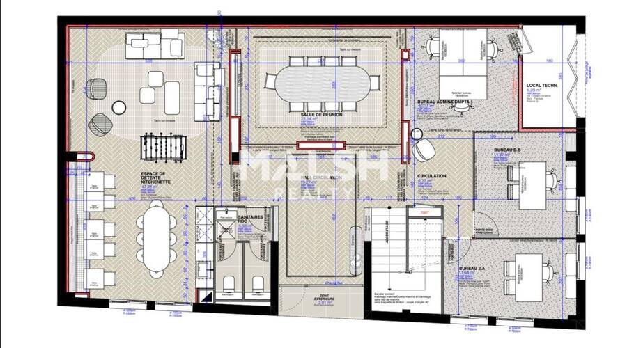MALSH Realty & Property - Bureau - Carré de Soie / Grand Clément / Bel Air - Villeurbanne - 14