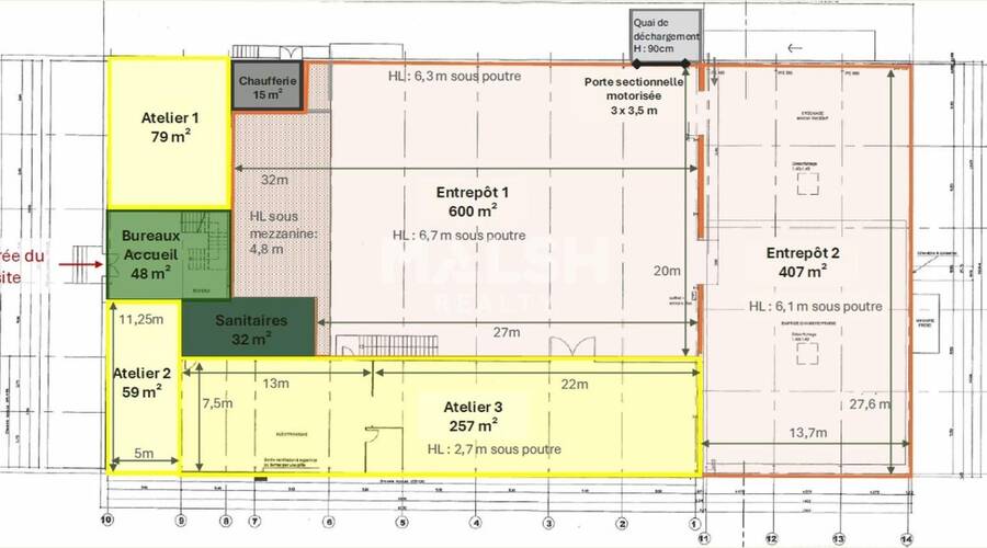 MALSH Realty & Property - Local d'activités - Lyon Nord Ouest (Techlid / Monts d'Or) - Dardilly - 16