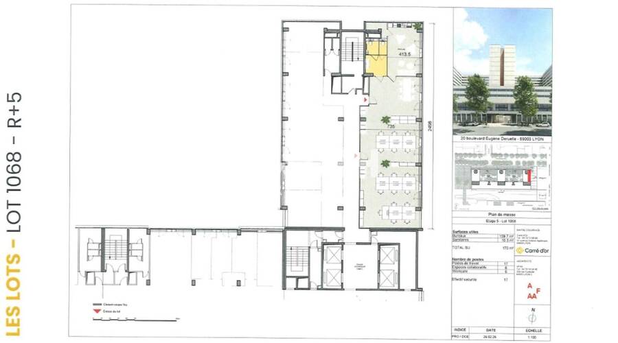 MALSH Realty & Property - Bureau - Lyon 3° / Part-Dieu - Lyon 3 - 10