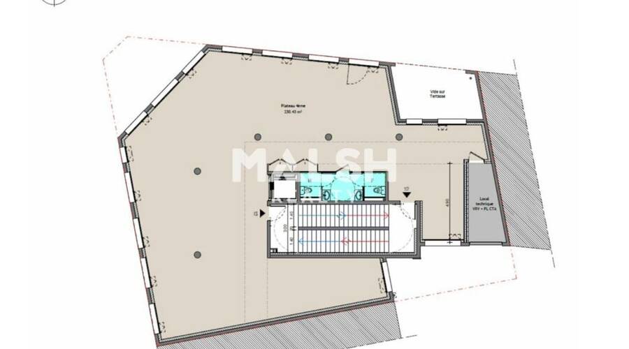 MALSH Realty & Property - Bureau - Carré de Soie / Grand Clément / Bel Air - Villeurbanne - 7