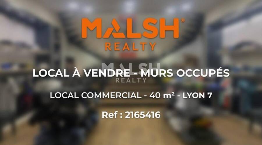 MALSH Realty & Property - Local commercial - Lyon 7° / Gerland - Lyon 7 - 1