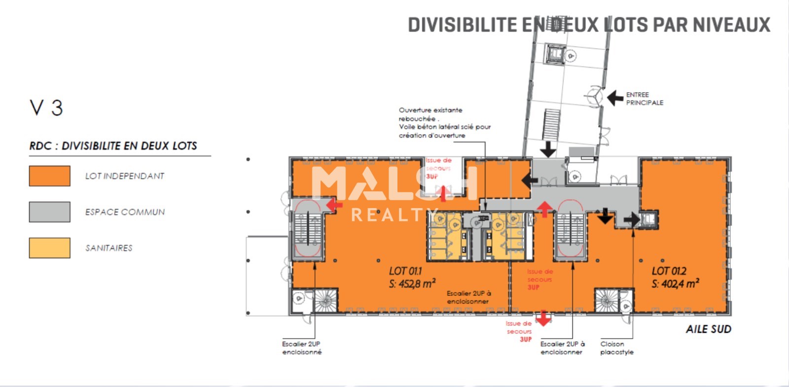 MALSH Realty & Property - Bureau - Lyon Nord Ouest (Techlid / Monts d'Or) - Dardilly - 9