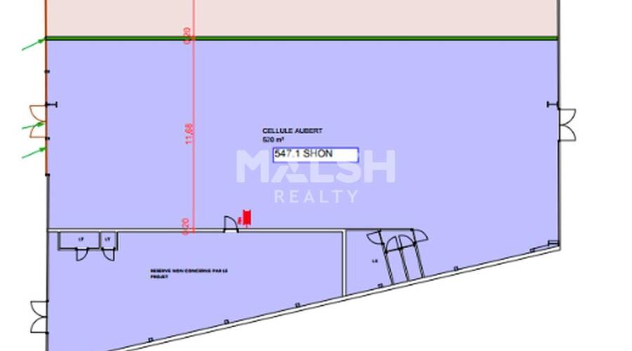 MALSH Realty & Property - Local commercial - Nord 42 - Mably - 4