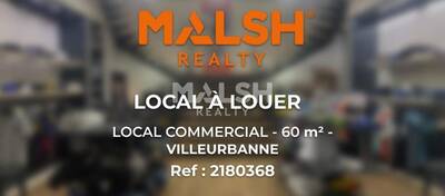 MALSH Realty & Property - Local commercial - Lyon 6° - Lyon 6 - 1