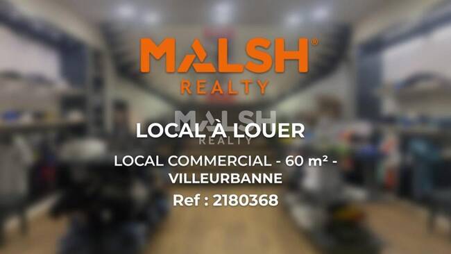 MALSH Realty & Property - Local commercial - Lyon 6° - Lyon 6 - 1