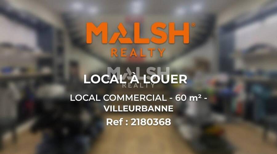 MALSH Realty & Property - Local commercial - Lyon 6° - Lyon 6 - 1