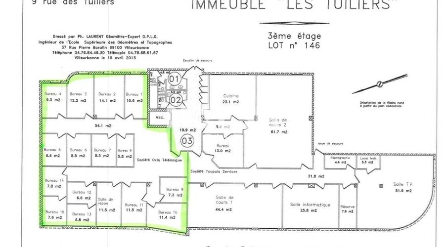 MALSH Realty & Property - Bureau - Lyon 3° / Préfecture / Universités - Lyon 3 - 27