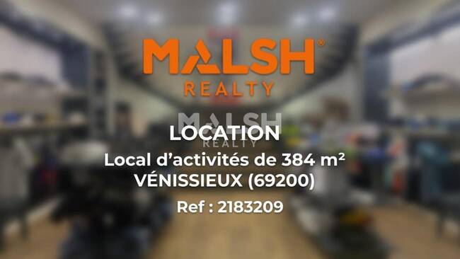 MALSH Realty & Property - Local d'activités - Lyon Sud Est - Vénissieux - 1